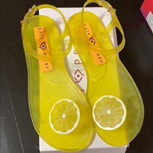 Yellow Lemon jelly sandals